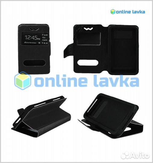 Универсальный чехол силикон 4,0 05Е черный