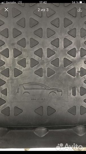 Ковры салонные-оригинал- и багажника(митсубиси-аут