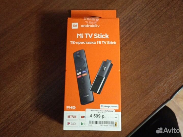SMART tv приставка xiaomi mi телевизор stick 4k