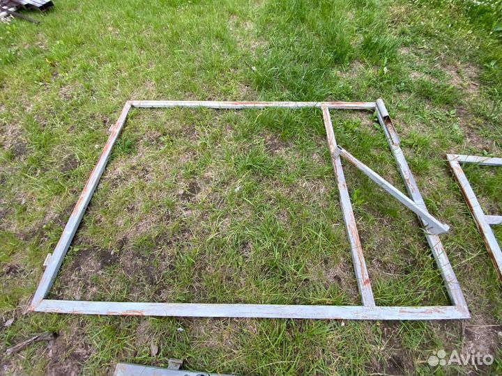 Каркас ворот и калитки для забора из металла