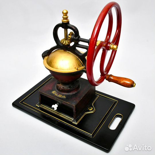 Большая Антикварная Кофемолка