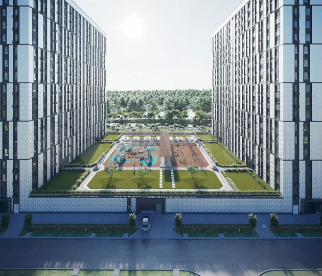 1-к. квартира, 61,6 м², 9/19 эт.