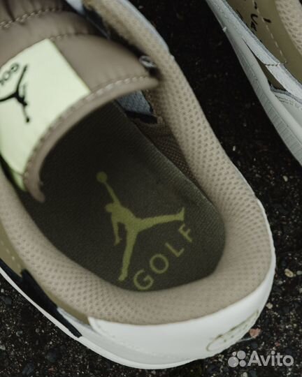 Кроссовки Air Jordan 1 Low Golf Travis Scott «Neut