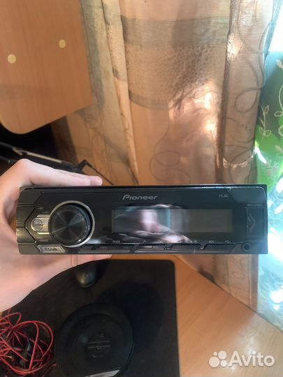 Магнитола pioneer + 2 колонки