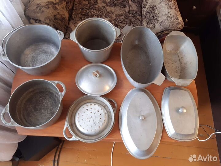 Казан ссср.Утятницы ссср.Пельменицы