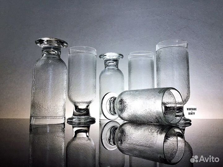 Бокалы креманки авторские Финляндия 70-е гг