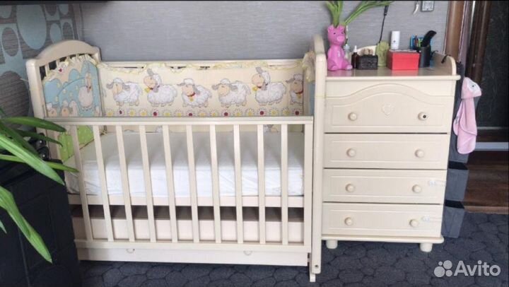 Пеленальный комод Гандылян Аистенок мини люкс