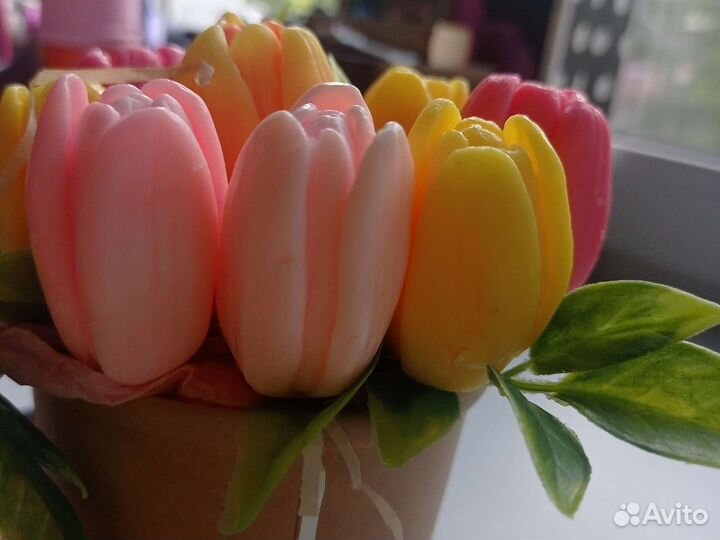 Тюльпаны (мыло)