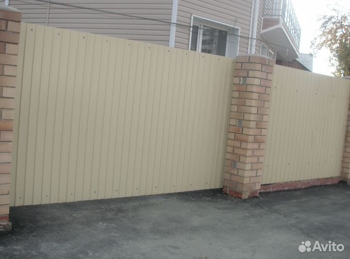 Профнастил С8 окрашеный, м2