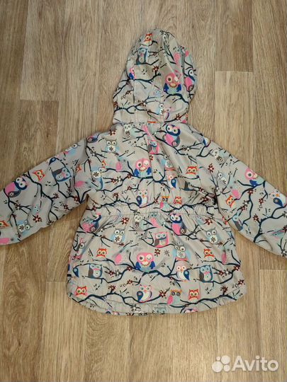 Куртка для девочки весна 104 см