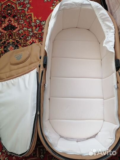 Коляска 2 в 1 эко кожа