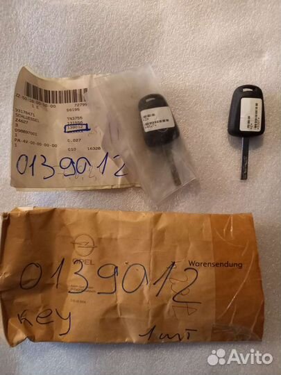Корпус ключа зажигания opel astra h, zafira b