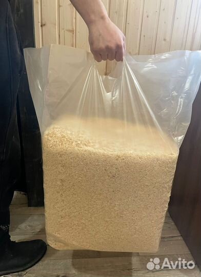 Опилки стружка в брикетах