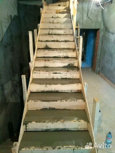 Монолитные бетонные лестницы