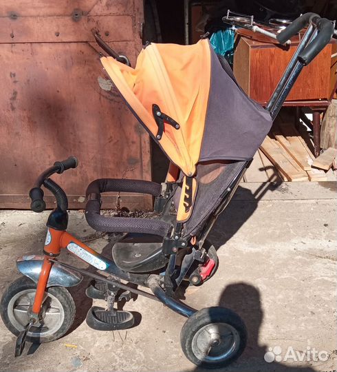 Коляска велосипед