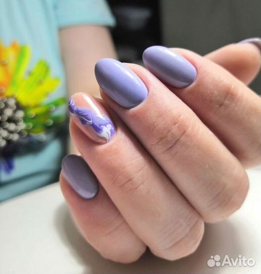 Покрытие гель лаком, наращивание ногтей