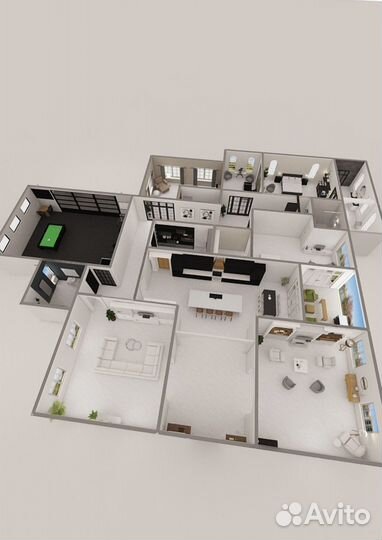 3d визуализация