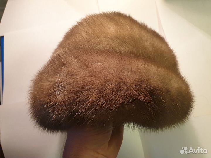 Шапка норковая женская