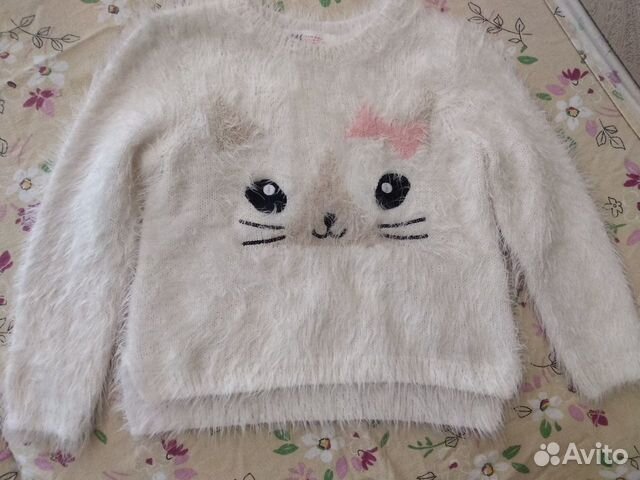 Вещи для девочки, джемперH&M, жилетка