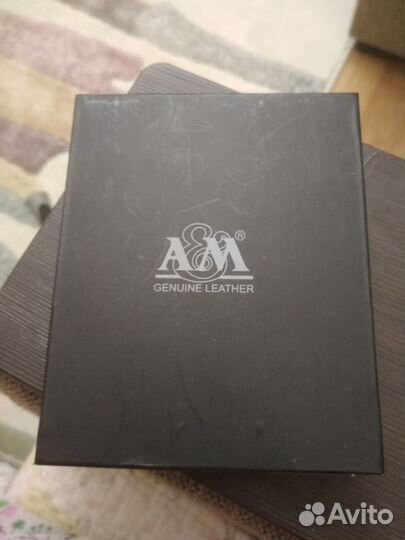 Мужское кожаное портмоне