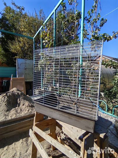 Большая клетка для птиц бу