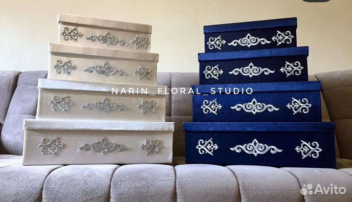 Коробки для нишана, аренда