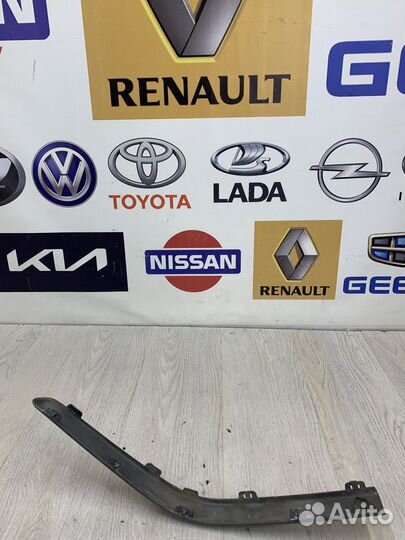 Накладка Молдинг заднего бампера Renault laguna 2