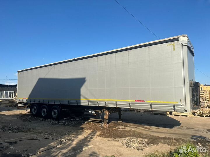 Полуприцеп шторный Kogel S24-1, 2014