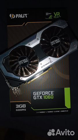 Видеокарта gtx 1060 3 gb купить в Москве | Электроника | Авито