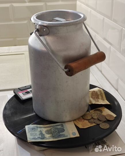 Бидон СССР алюминиевый