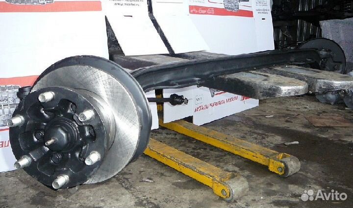 Подвеска передняя Газель в сборе ось мост