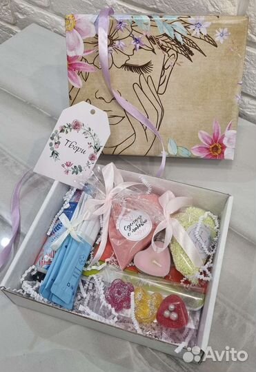 Готовый подарочный женский Бокс подарок в наличии