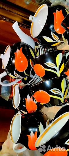 Чайный сервиз дулево на 10 персон