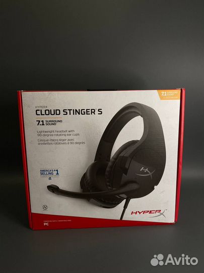 Проводная гарнитура HyperX Cloud Stinger S 7.1