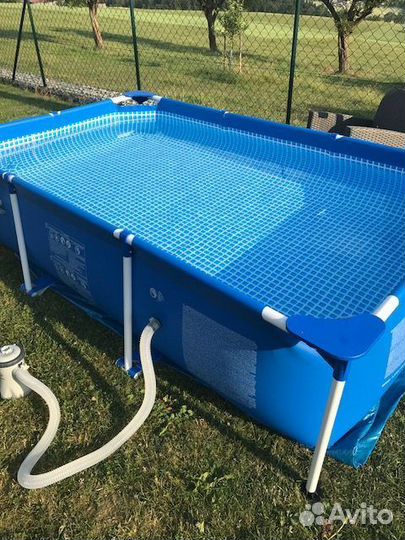 Каркасный бассейн с лестницей 4.3x3.6x2