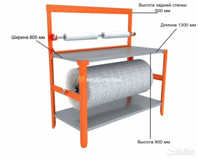 Стол рабочий упаковочный от производителя