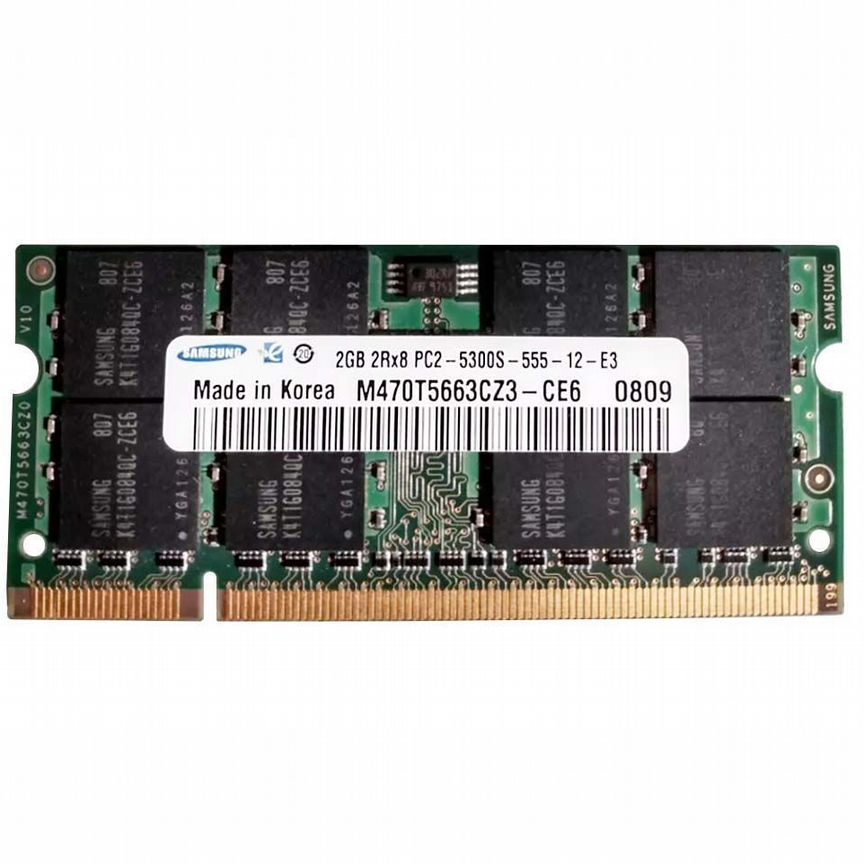 [M470T5663CZ3-CE6] Оперативная Память Samsung 2gb M470t5663cz3-Ce6