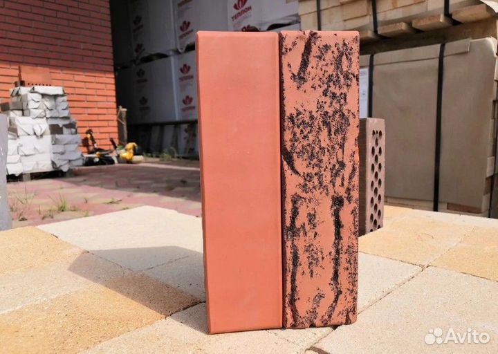 Кирпич облицовочный с завода от 10 м3