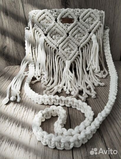 Сумки в технике макраме