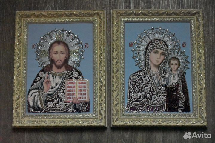 Иконы из бисера 