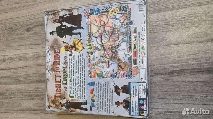 Ticket to ride Европа Новая в плёнке