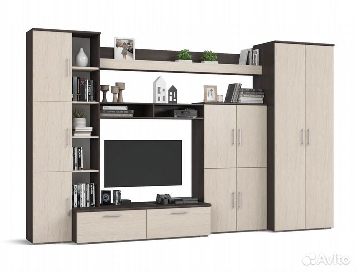 Стенка со шкафом новая