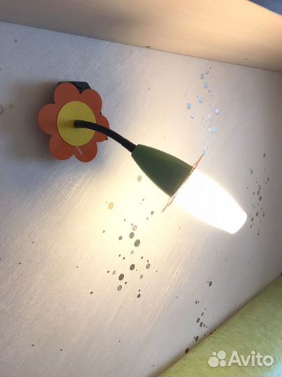 Потолочная люстра и бра для детской комнаты