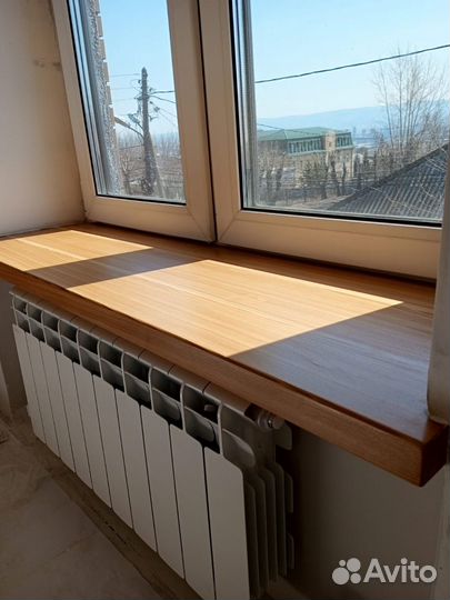 Подоконники из массива