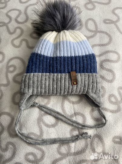Шапка зимняя для мальчика 1,5-3 года