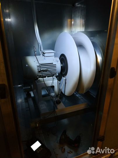 Балансировка вентилятора, без снятия рабоч. колеса