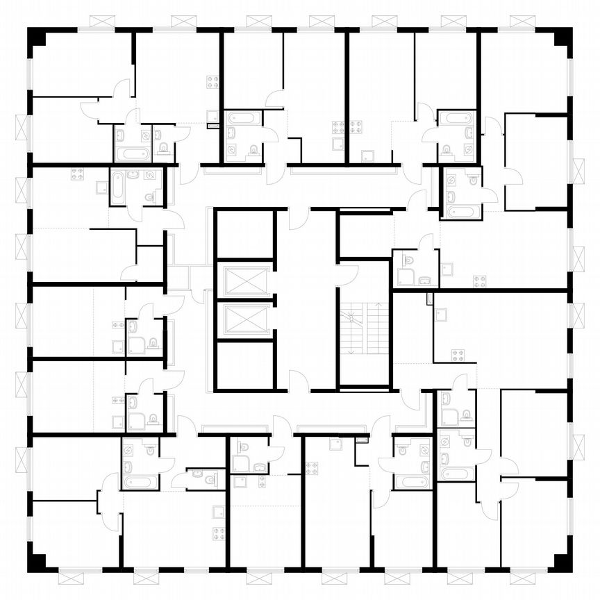 3-к. квартира, 86,4 м², 2/17 эт.