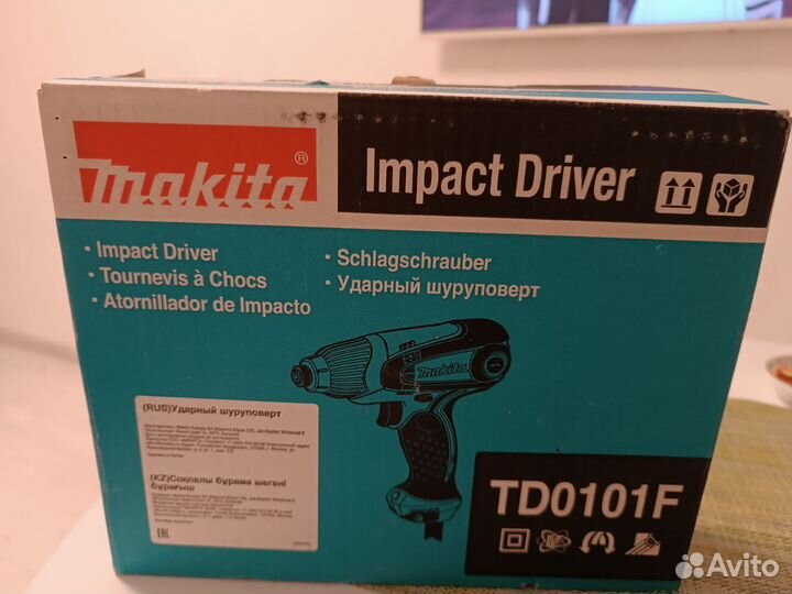 Шуруповерт ударный makita