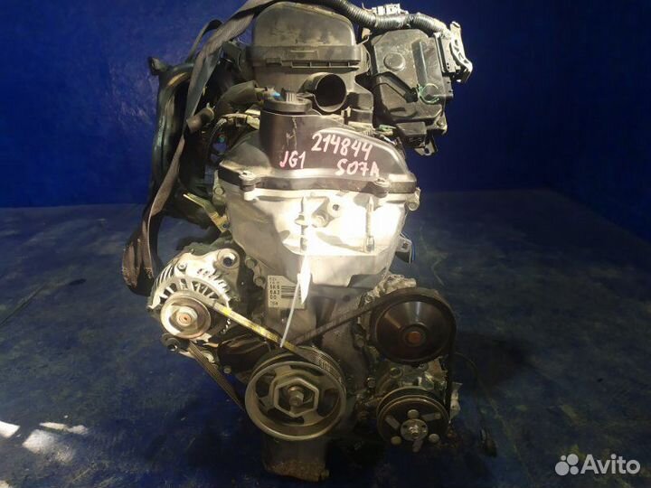 Двигатель Honda N-One JG1 S07A 2014