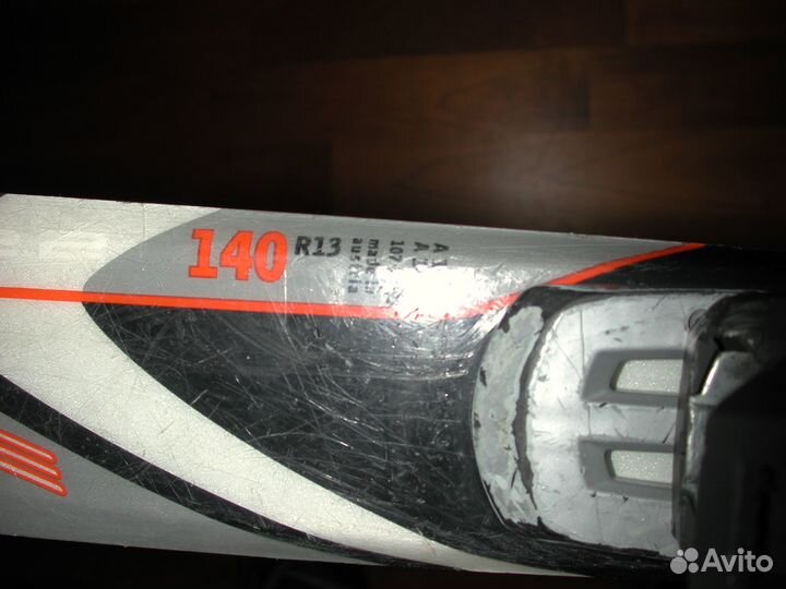 Горные лыжи б/у Fisher ростовка 140 см